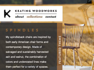 Keating Woodworks Website